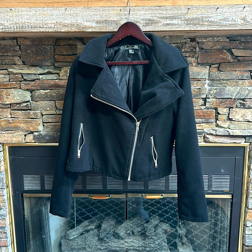 Women’s Zip Up Rocker Jacket - Picture 3 of 3